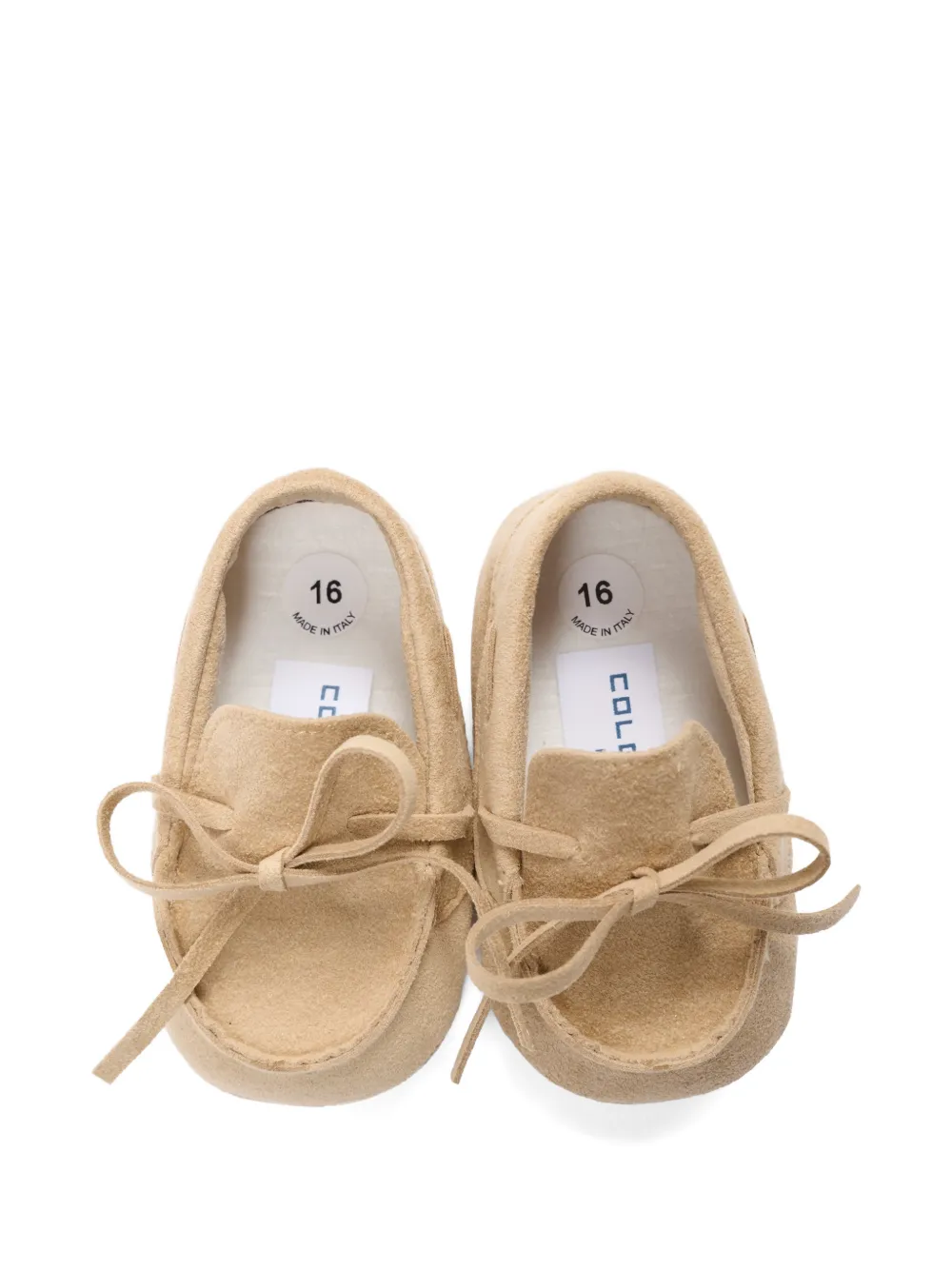 Colorichiari Mocassins met strikdetail Beige