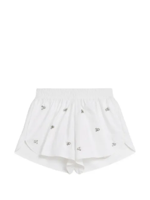 A Paper Kid embellished poplin shorts