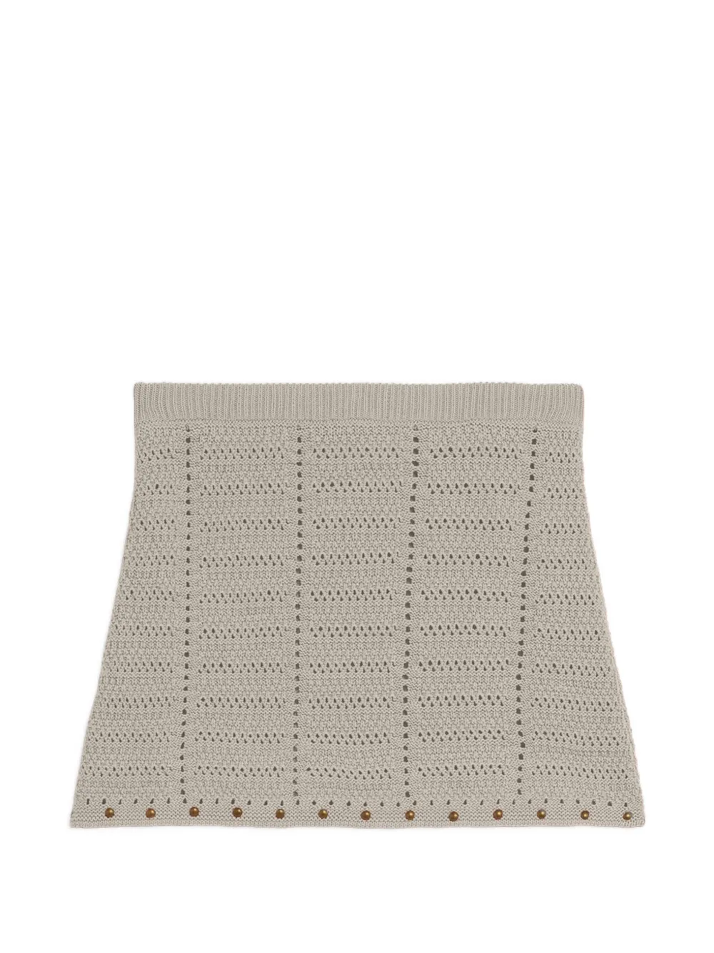 A Paper Kid Minigonna in maglia - Toni neutri