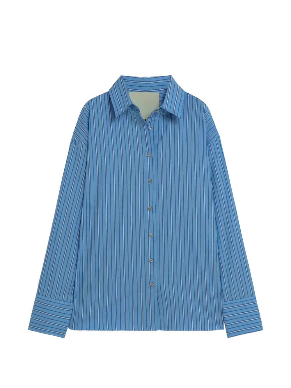 A Paper Kid Camicia a righe - Blu