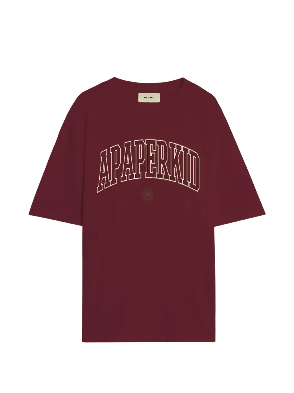 A Paper Kid T-shirt girocollo - Rosso