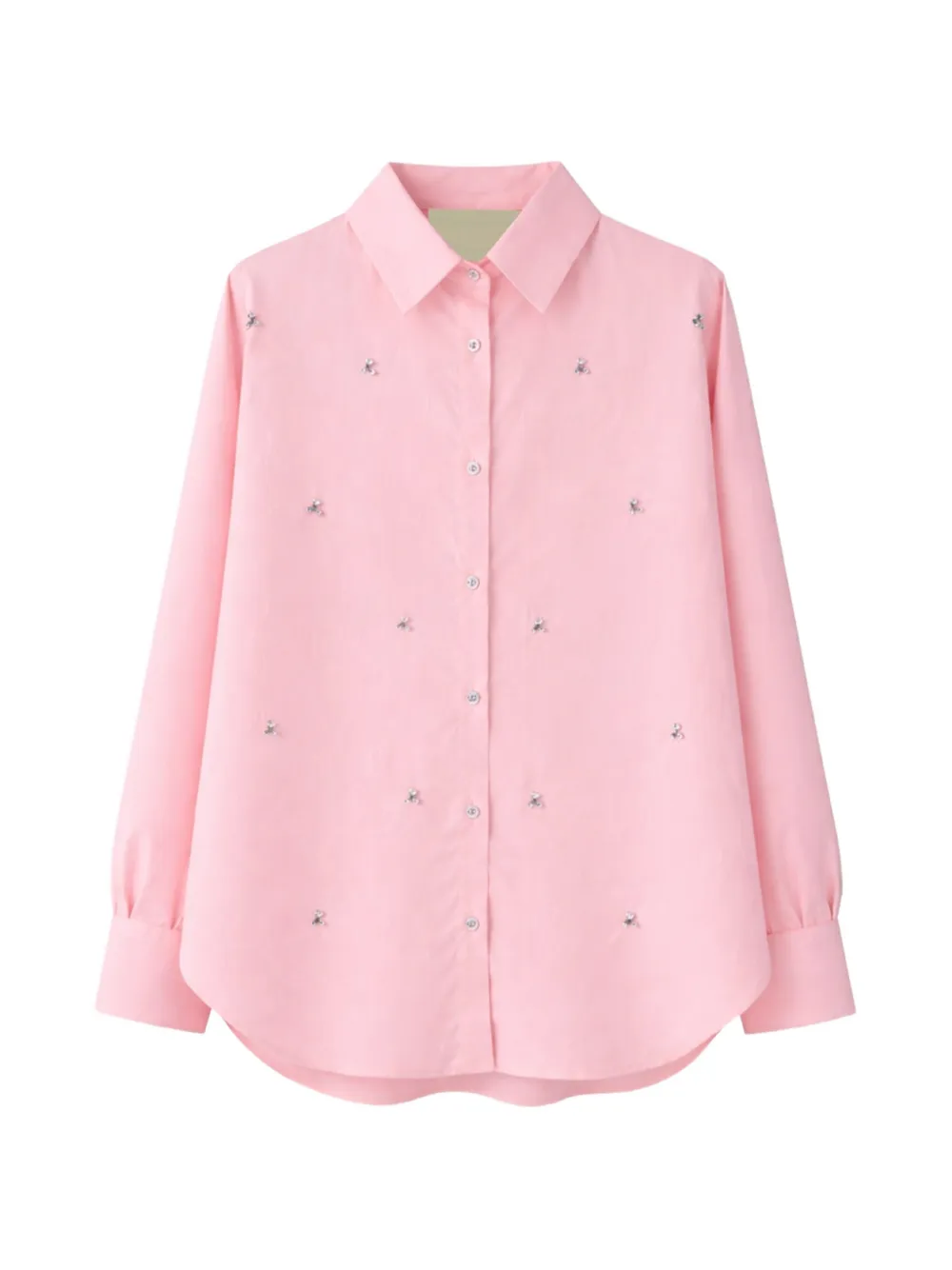 A Paper Kid embellished shirt - Rosa