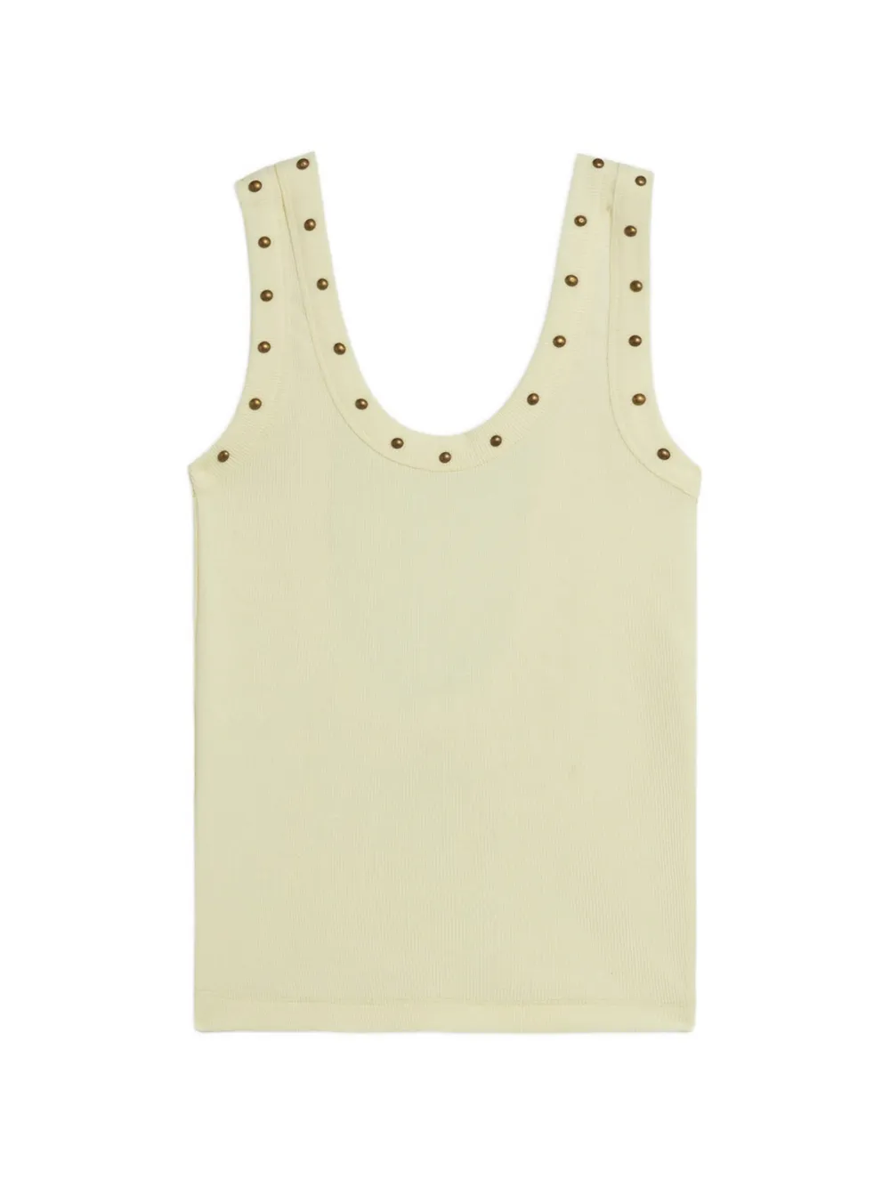 A Paper Kid Canotta con borchie - Toni neutri