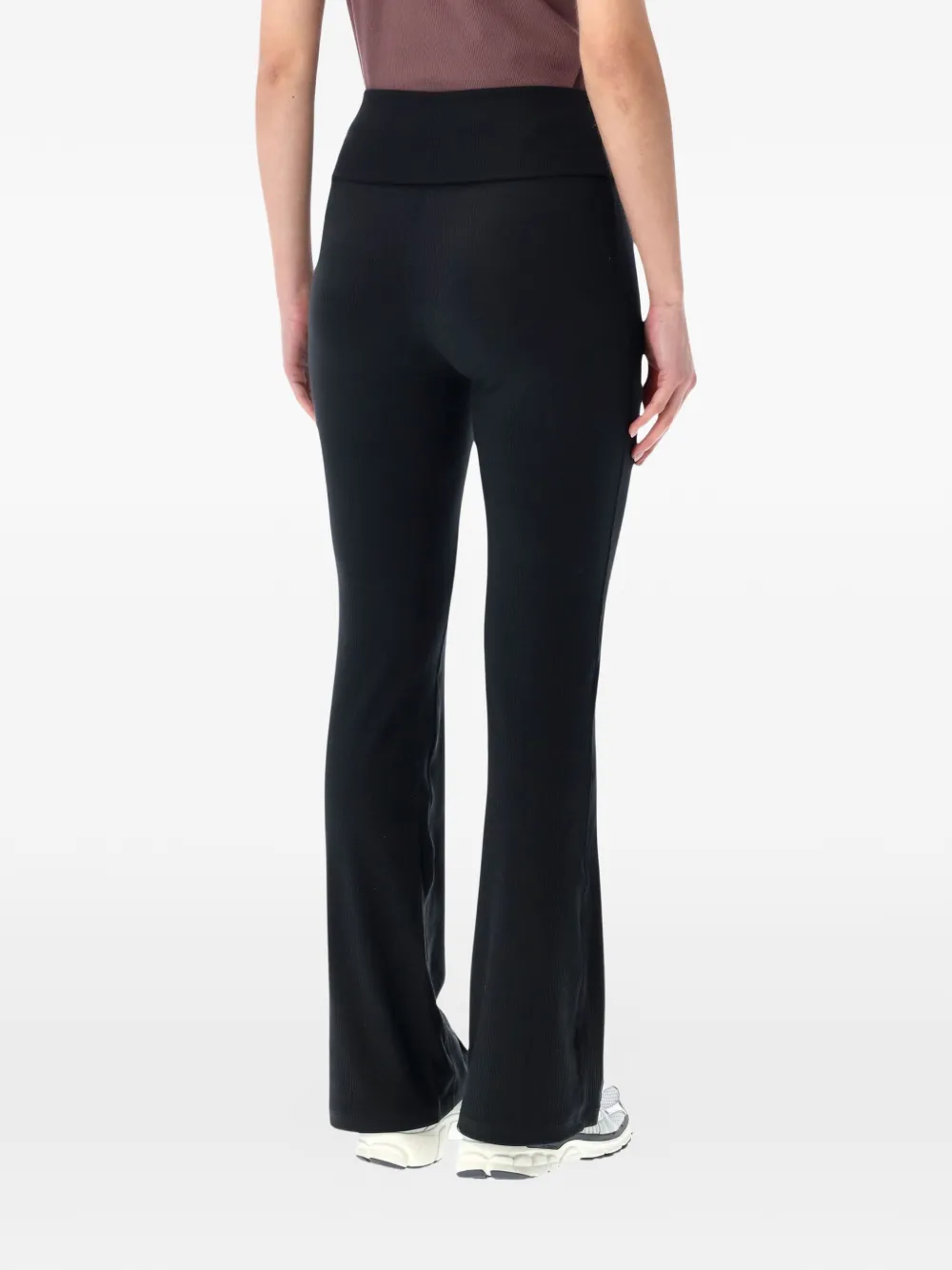 Logo-Detail Flared Leggings