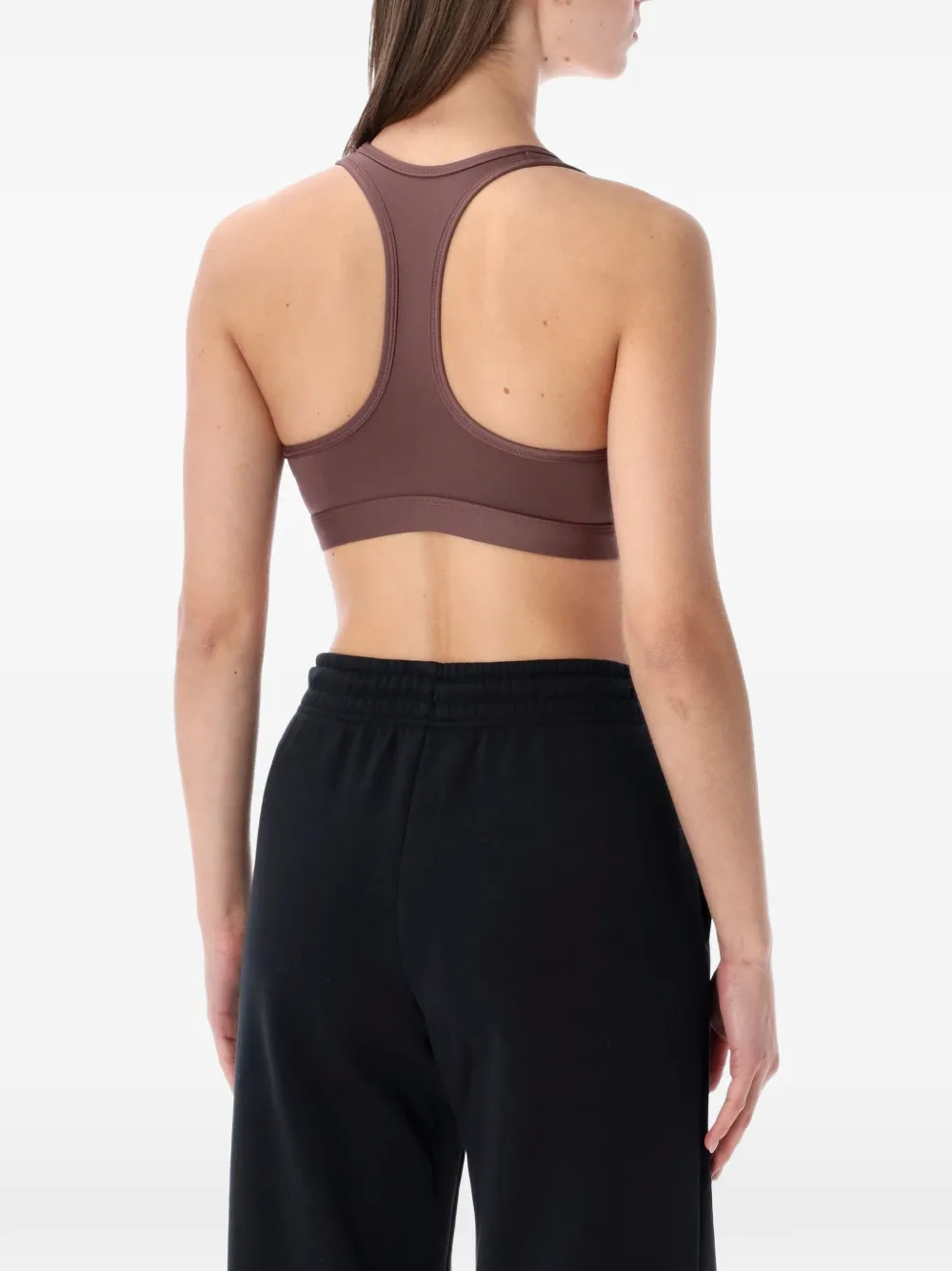 Nike Sport-bh met logo Bruin