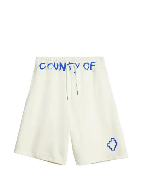 COUNTY OF MILAN logo-print shorts