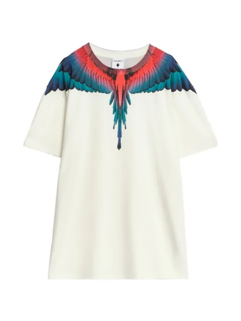COUNTY OF MILAN wings-print T-shirt