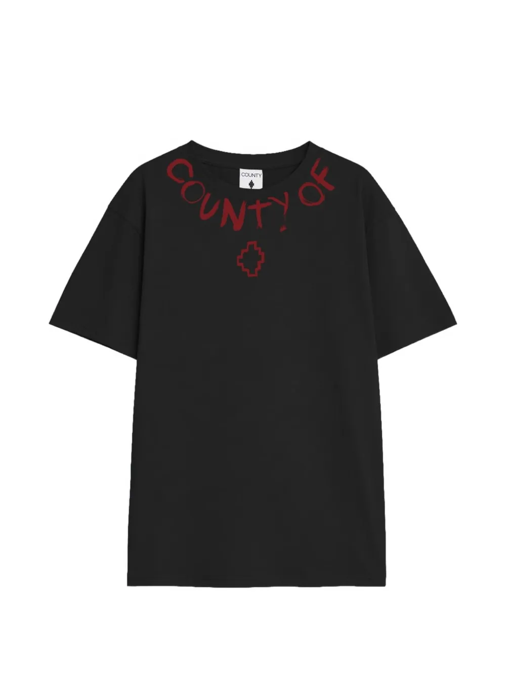 COUNTY OF MILAN T-shirt con logo - Nero