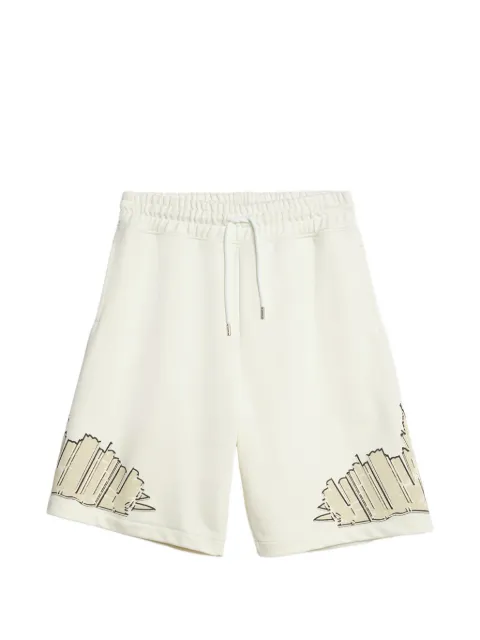 COUNTY OF MILAN graphic track shorts