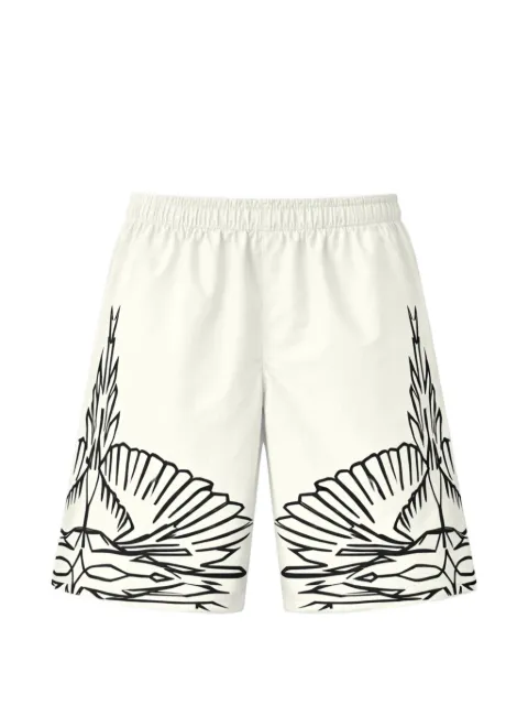 COUNTY OF MILAN graphic deck shorts