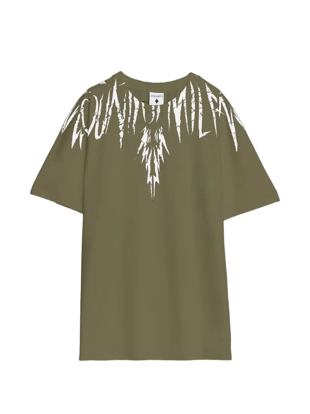 COUNTY OF MILAN T-shirt con grafica - Verde