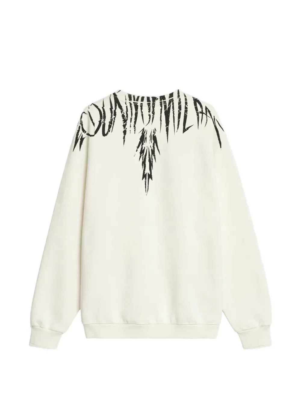 COUNTY OF MILAN Sweater met print Beige