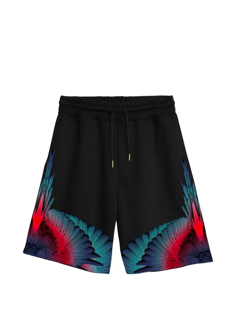 COUNTY OF MILAN Shorts sportivi con coulisse - Nero