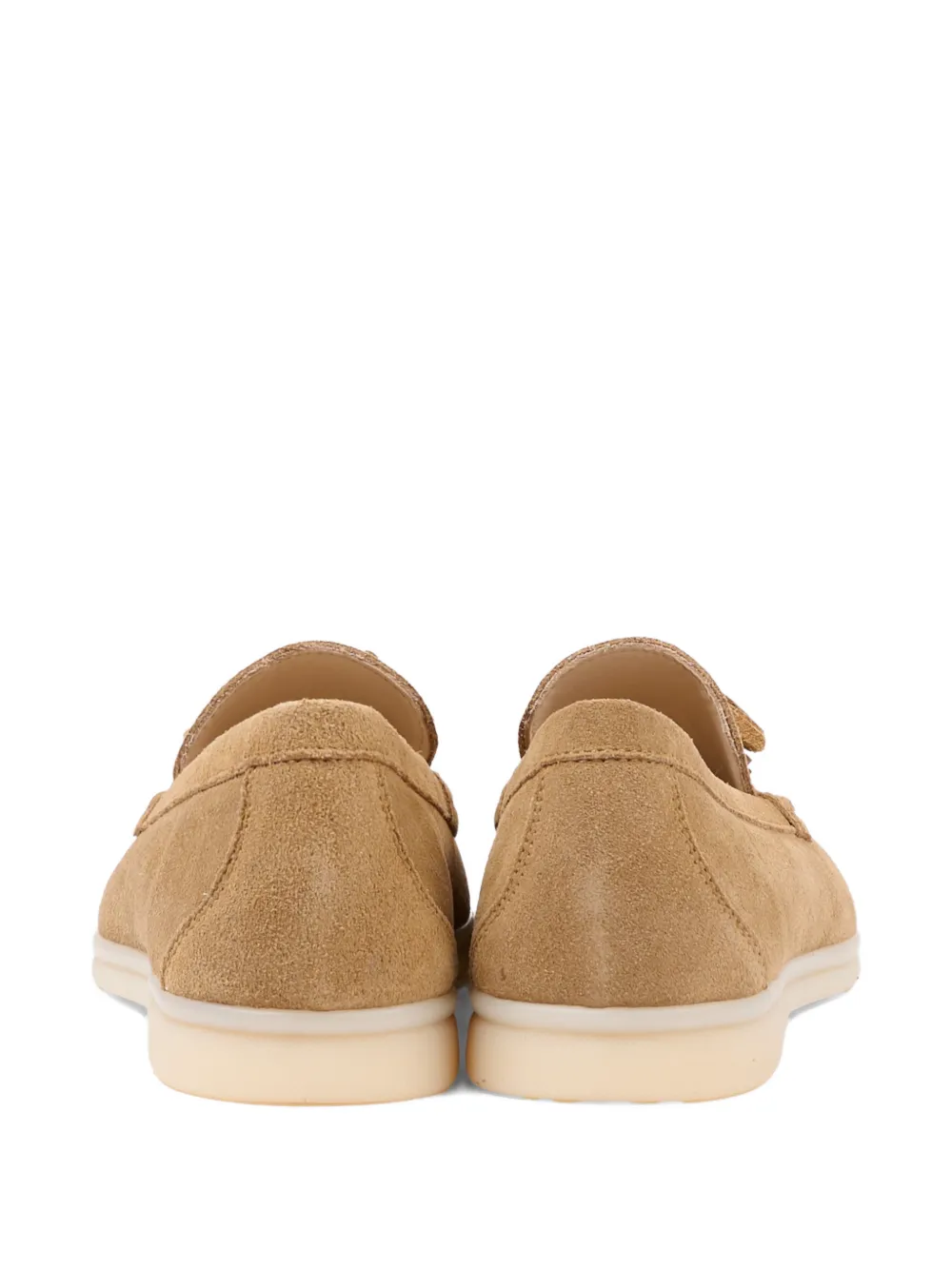 Colorichiari Loafers met kwastje Beige