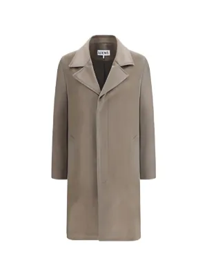 LOEWE フーデッド コート | ブラック | FARFETCH JP