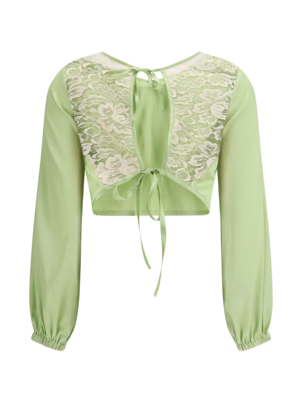  Kristina Ti Lace Tie Blouse - Green 