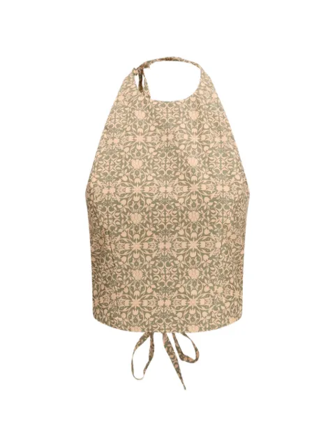 Kristina Ti Neckholder-Kleid mit Blumen-Print