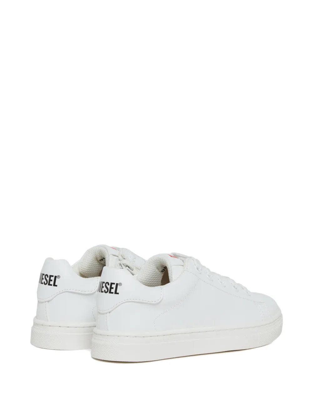 Diesel Kids Sneakers met logo Wit