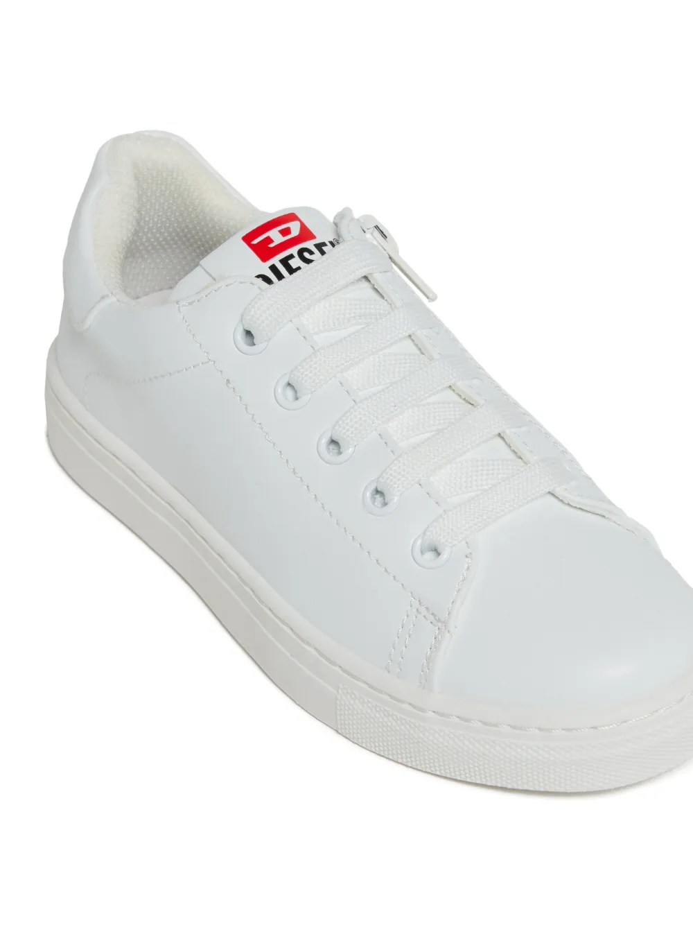 Diesel Kids Sneakers met logo Wit