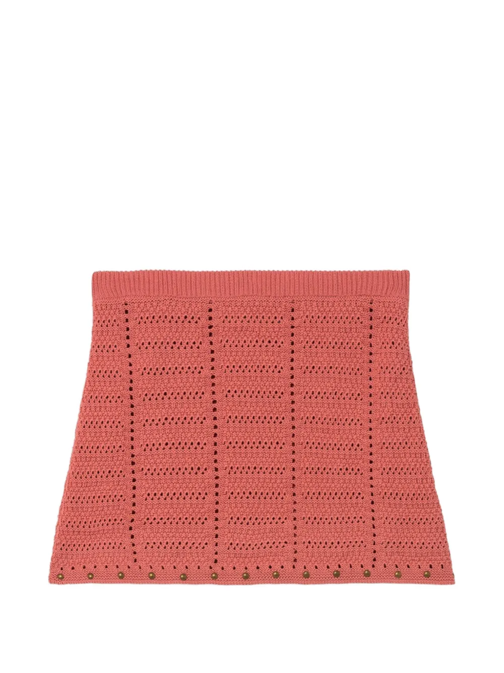  A Paper Kid Knitted Skirt - Red 
