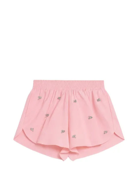 A Paper Kid embellished poplin shorts