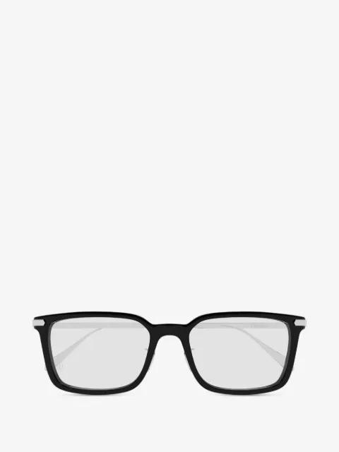 Cartier Eyewear lentes con detalle de barra cuadrada