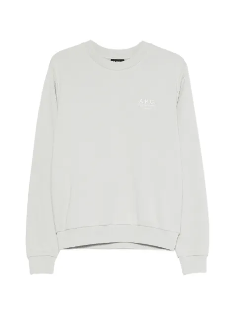 A.P.C. Moletom com logo bordado