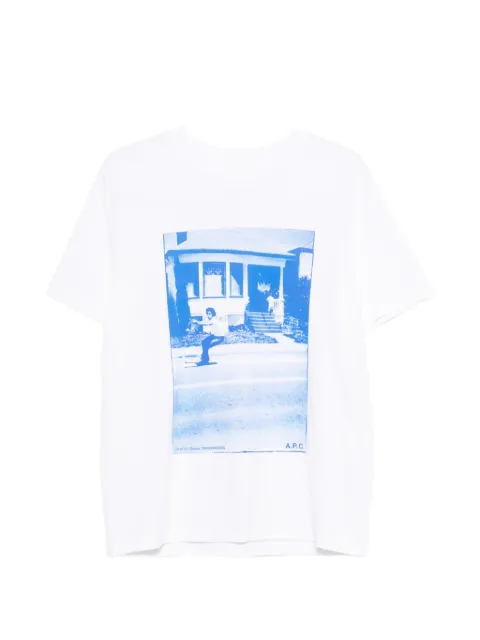 A.P.C. t-shirt California à motif