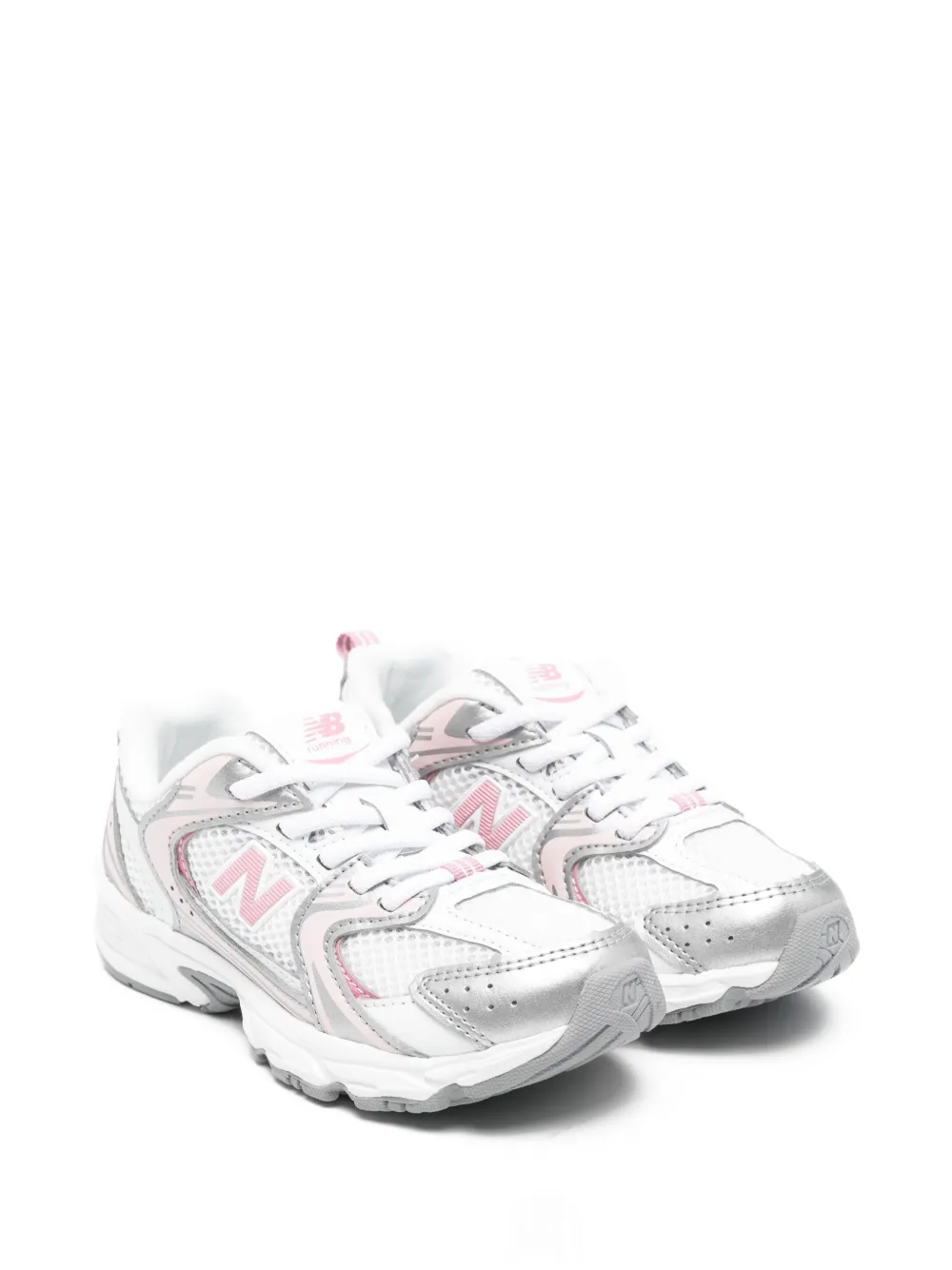 New Balance Kids 530 panelled sneakers - Bianco