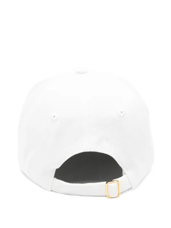 Casablanca embroidered-detail Baseball Cap | White | FARFETCH ZA