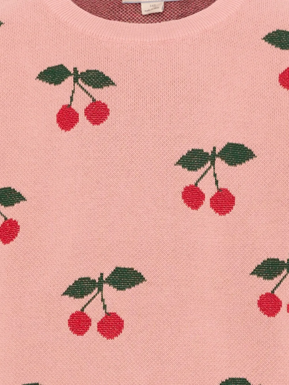  Konges Sløjd Cherry-print Sweater - Pink 