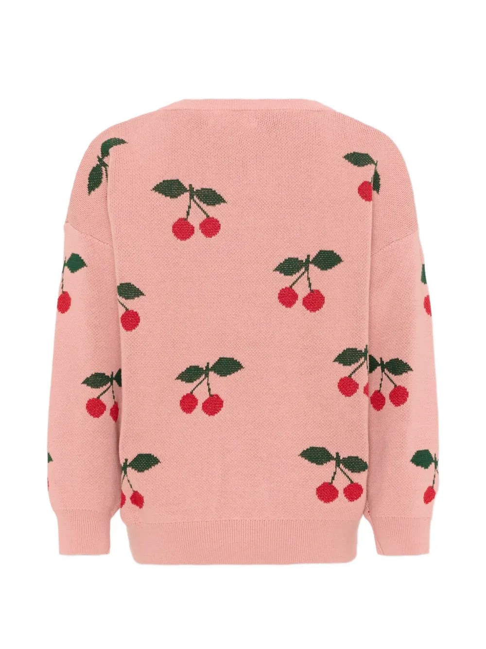  Konges Sløjd Cherry-print Sweater - Pink 