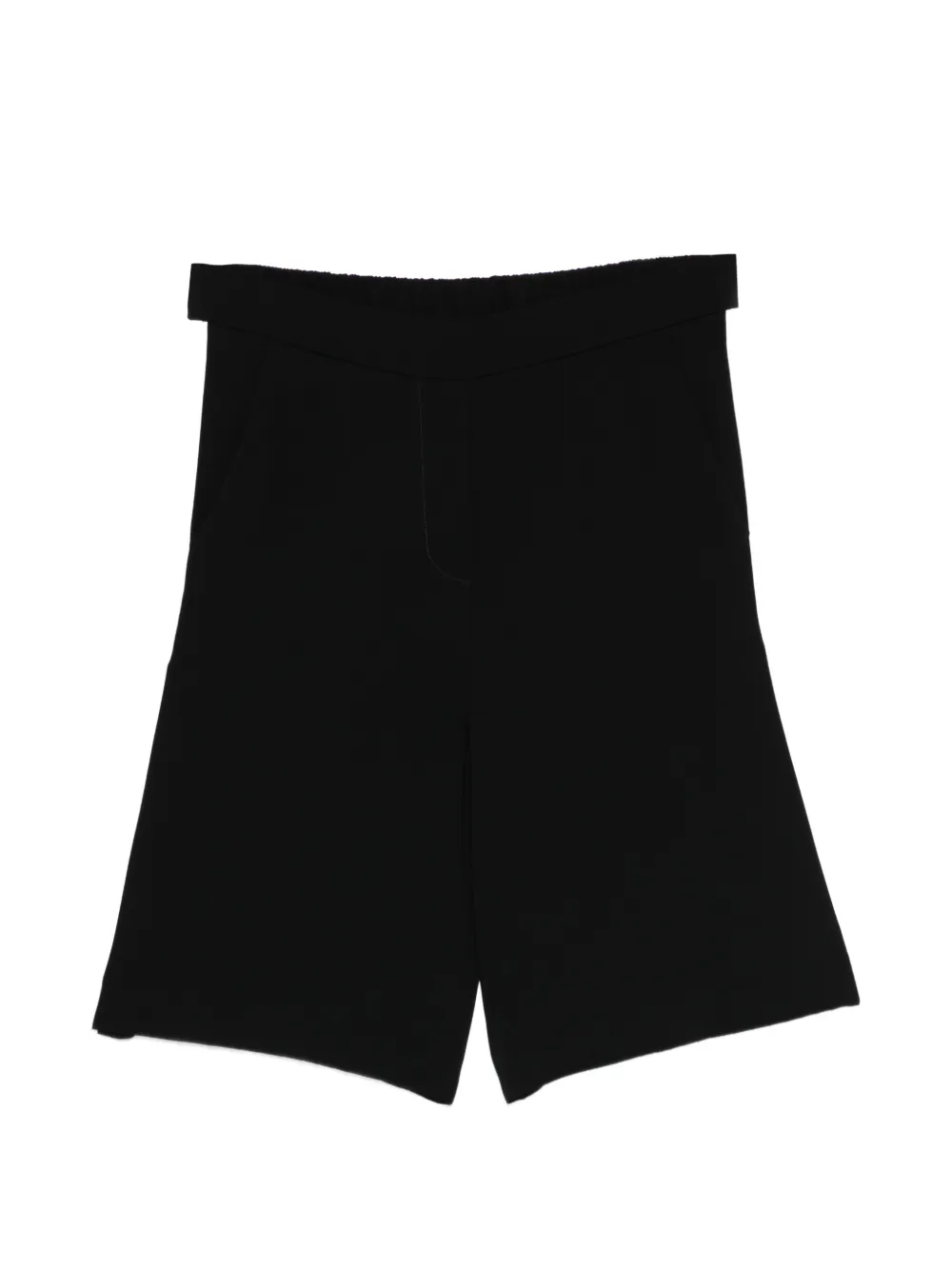 P.A.R.O.S.H. Panty bicolor bermuda trousers - Nero