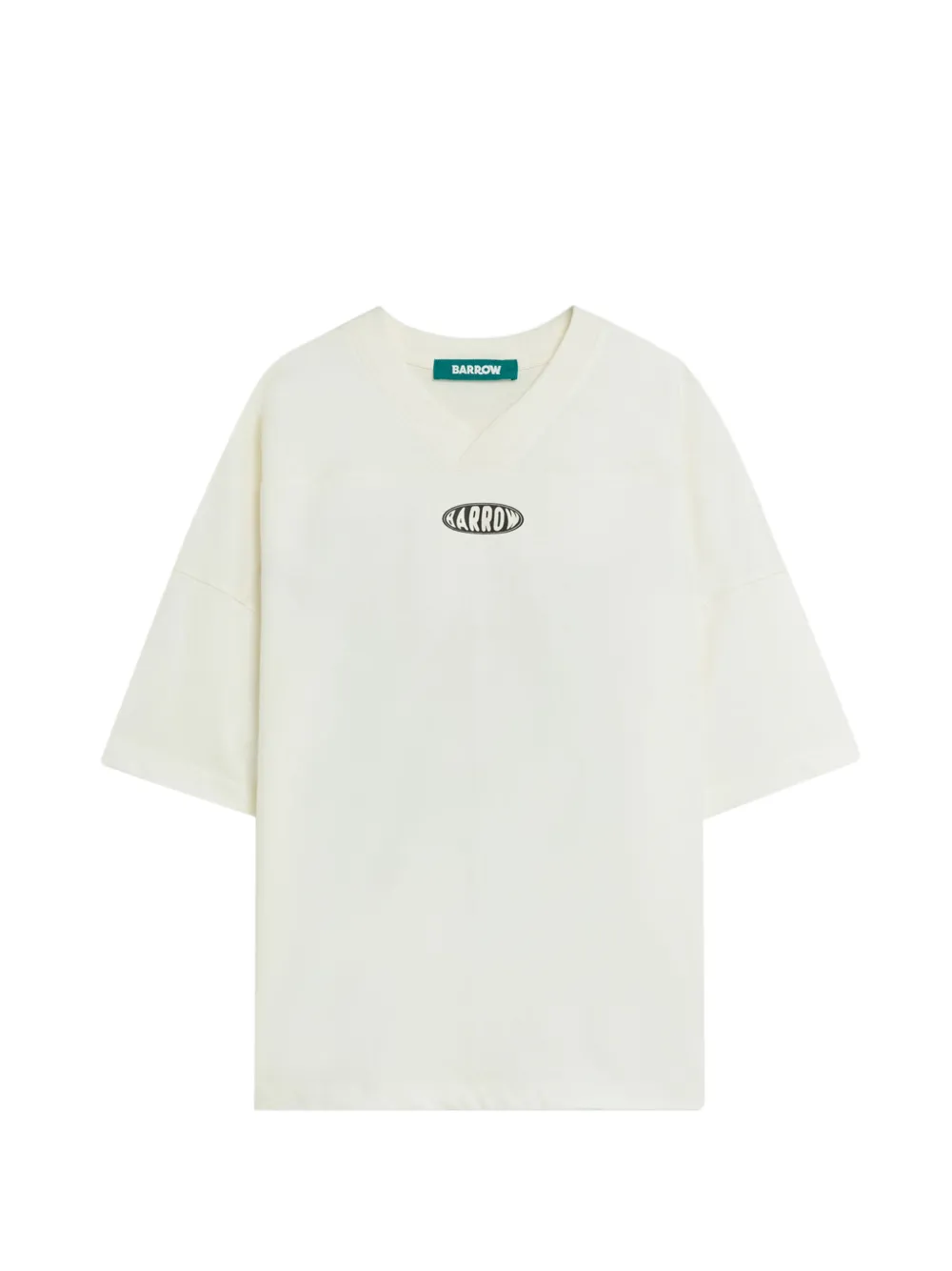 BARROW T-shirt con stampa - Bianco