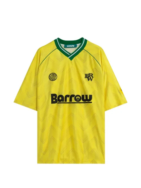 BARROW V-neck graphic T-shirt