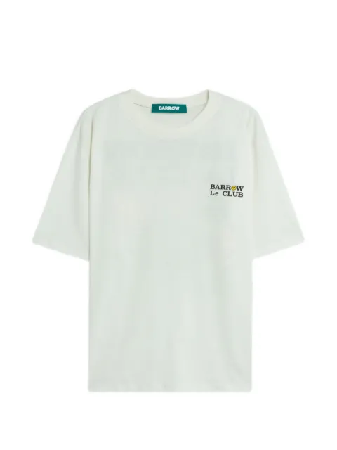 BARROW round-neck printed T-shirt