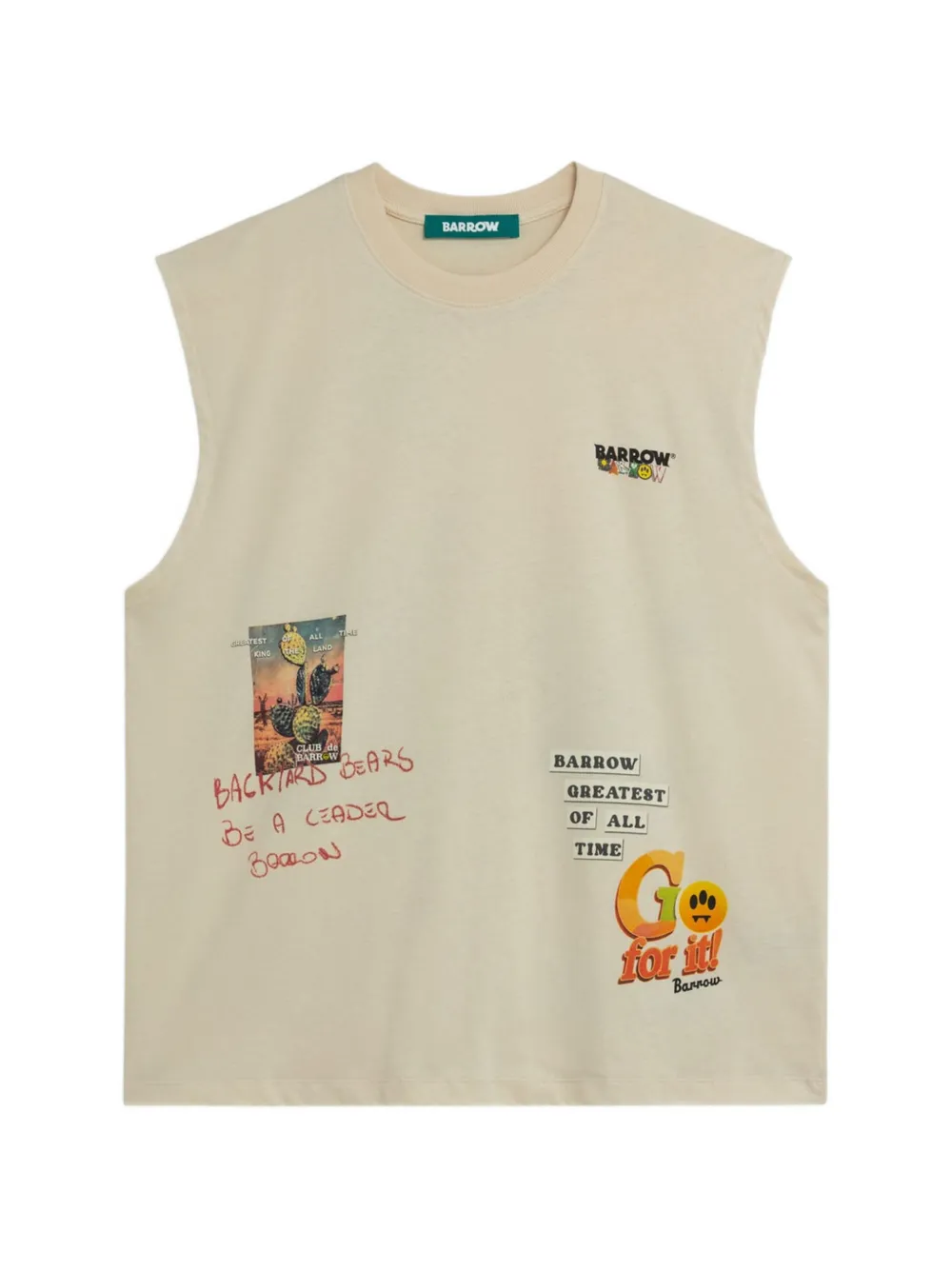 BARROW Canotta girocollo - Toni neutri