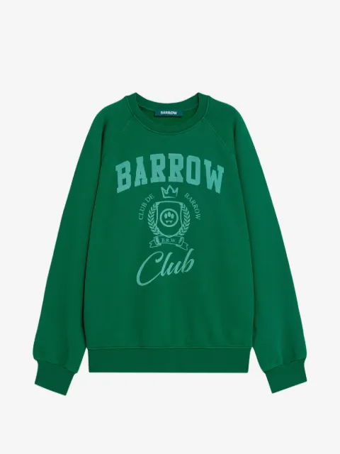 BARROW graphic crew-neck sweatshirt