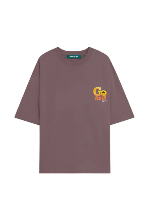 BARROW graphic crew-neck T-shirt