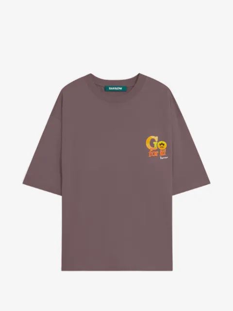 BARROW graphic crew-neck T-shirt