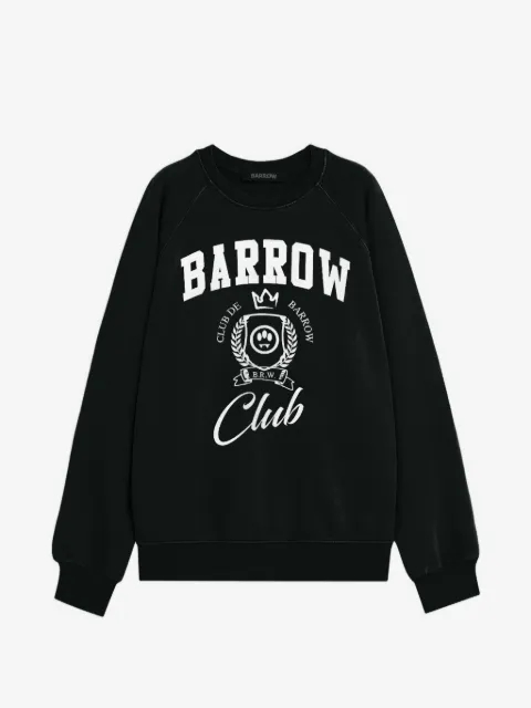 BARROW graphic crew-neck sweatshirt