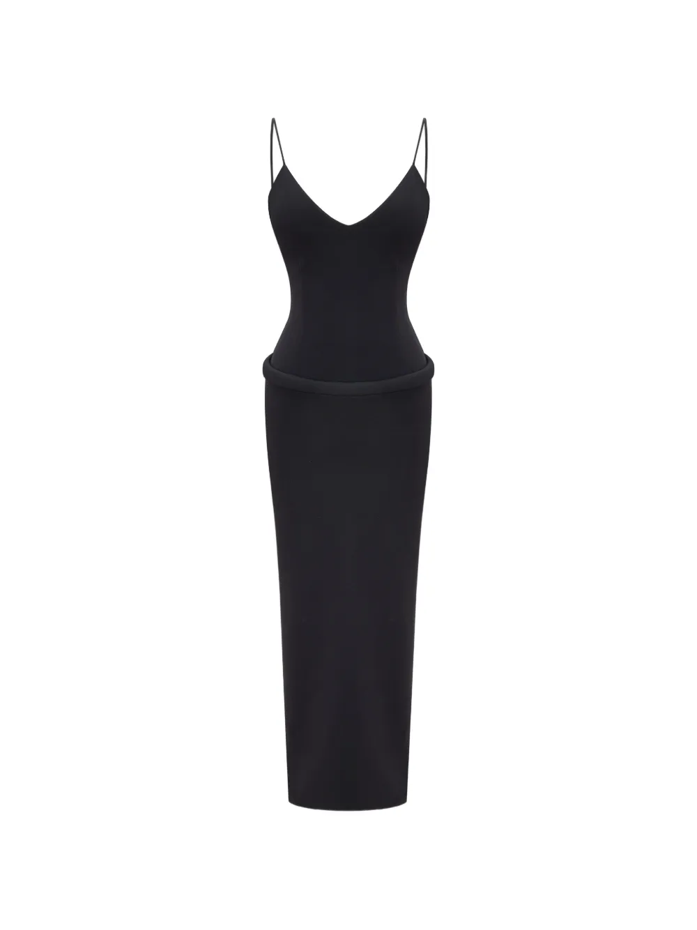 OCCLEUS Bailey V-neck midi dress