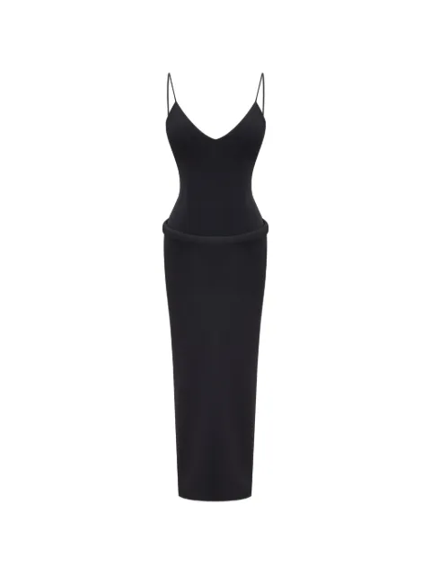 OCCLEUS Bailey V-neck midi dress