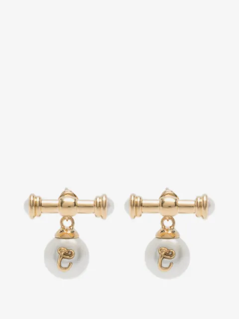 Chloé pearl-detail earrings