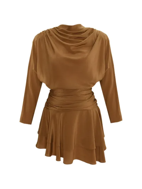 OCCLEUS Janis draped mini dress
