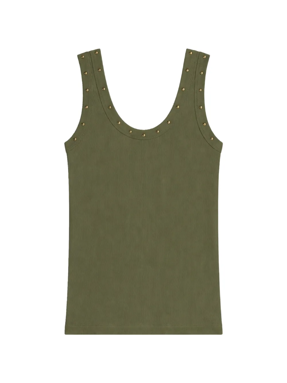 A Paper Kid studded tank top - Verde