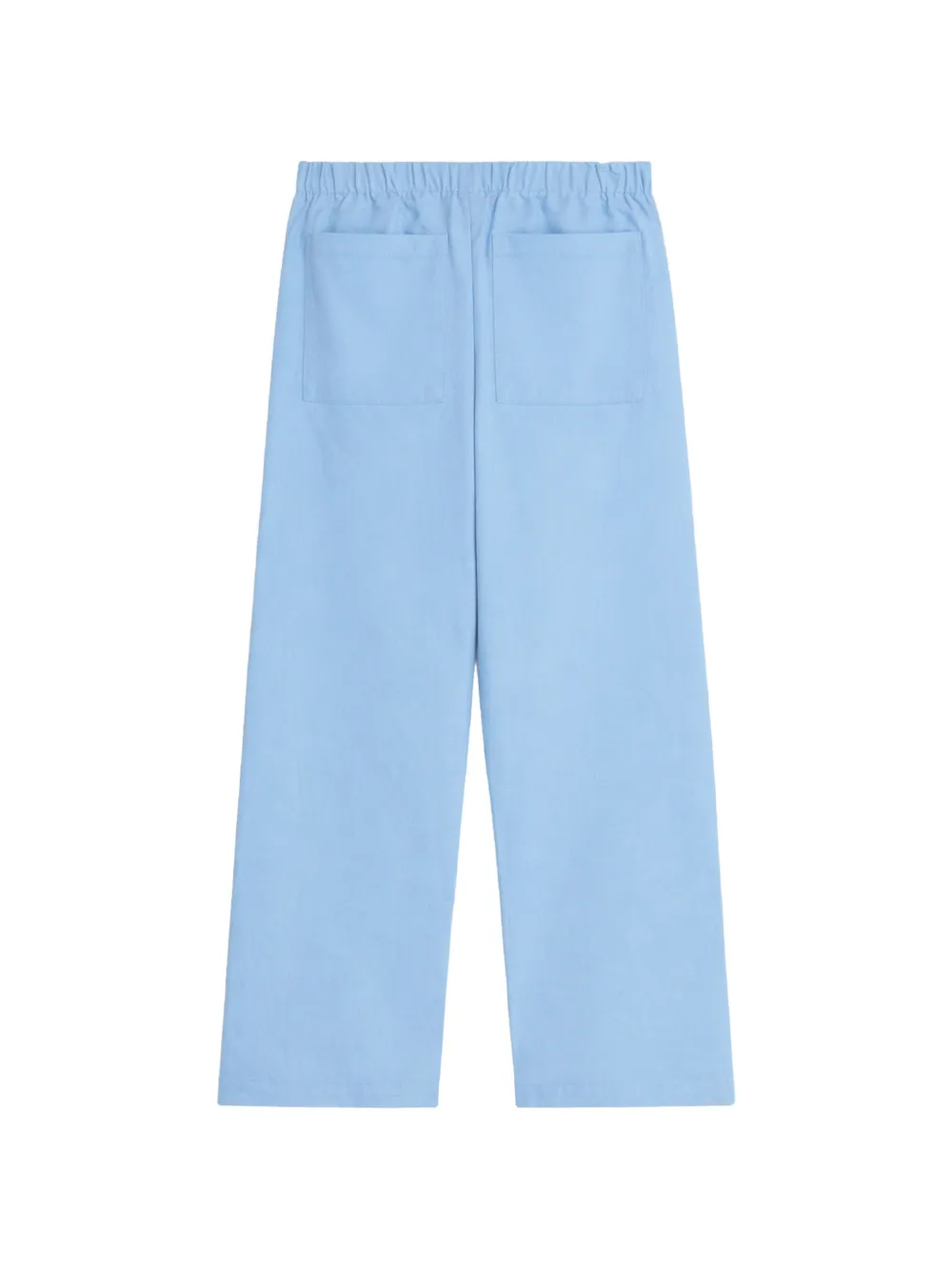  A Paper Kid Embellished Popeline Trousers - Blue 