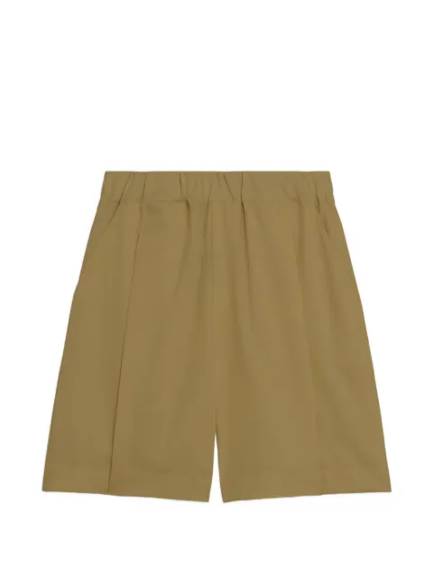 A Paper Kid Bermuda elasticizzati in lana