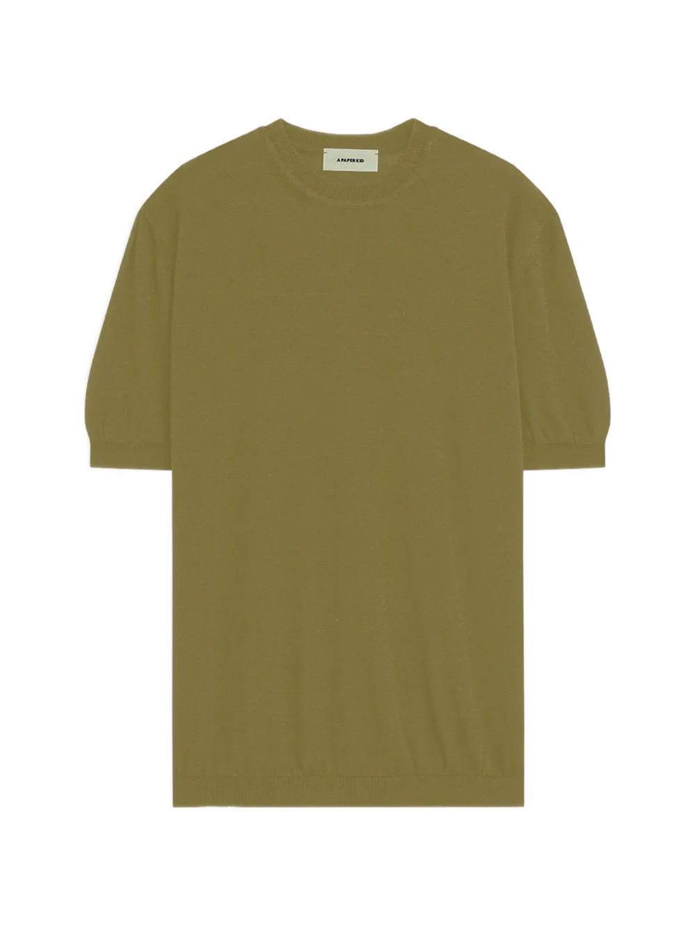 A Paper Kid T-shirt in maglia - Verde