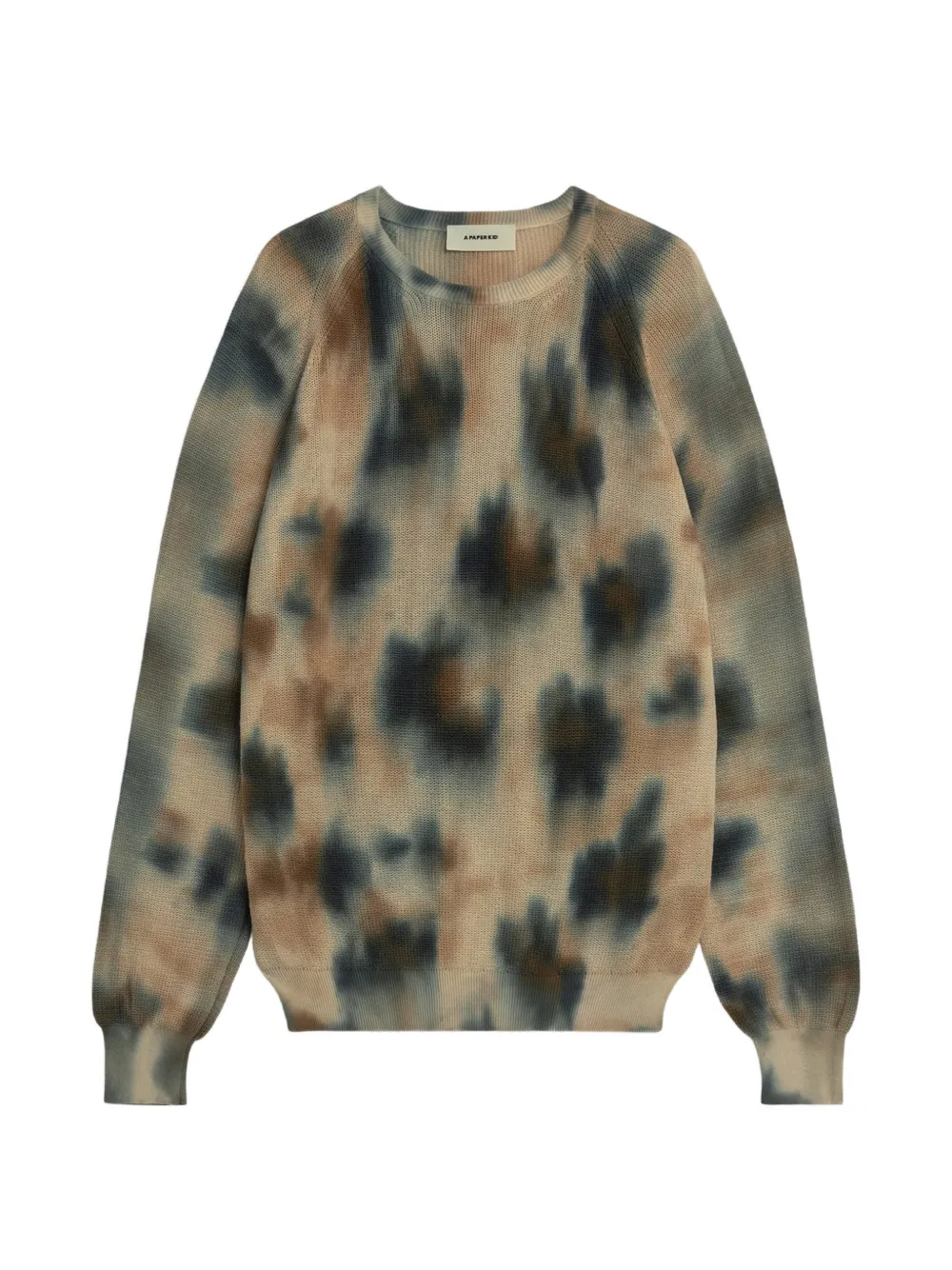 A Paper Kid tie-dye sweater - Nude